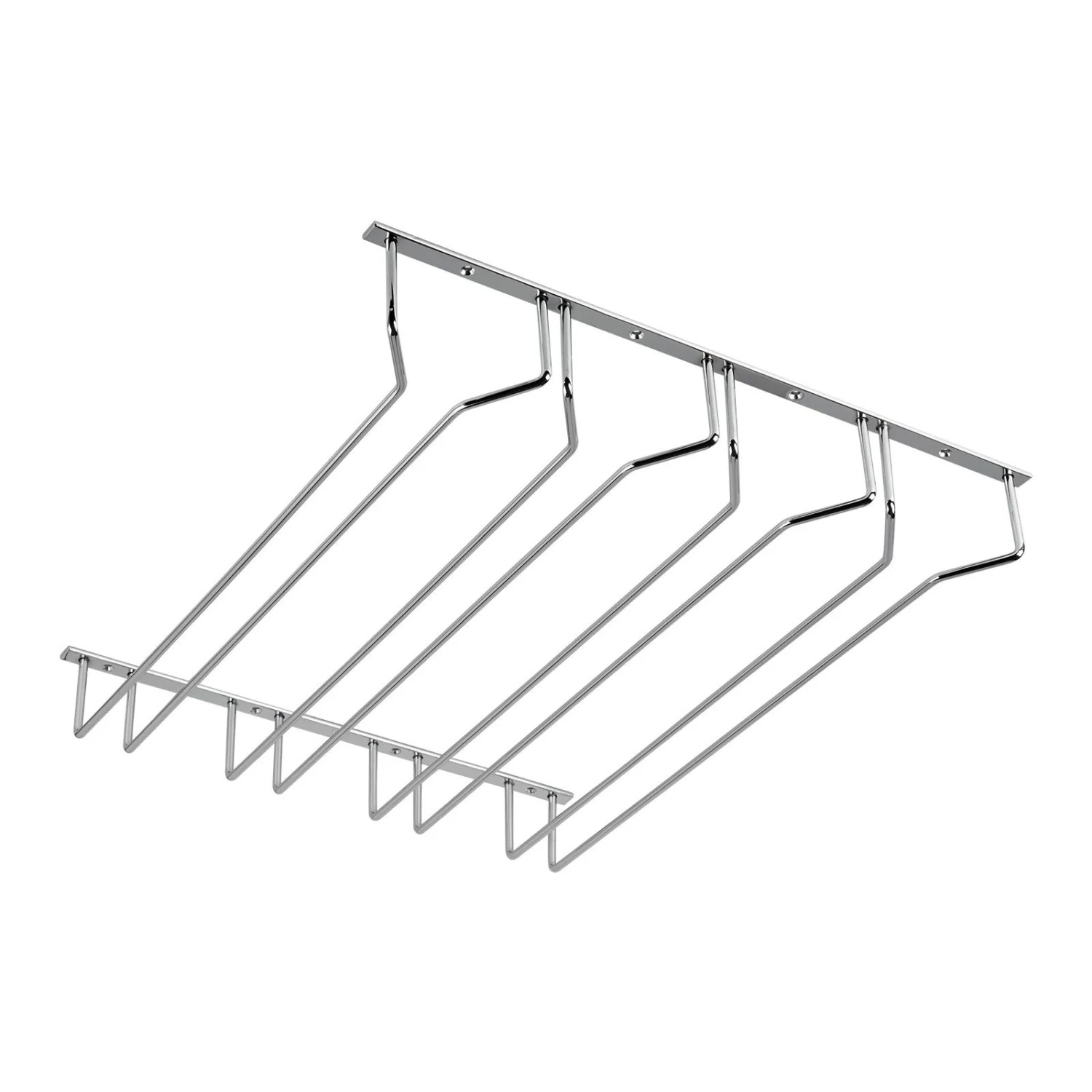 SOTECH Gläserhalter für 4 Glasreihen 460 x 500 x 70 mm Chrom Poliert