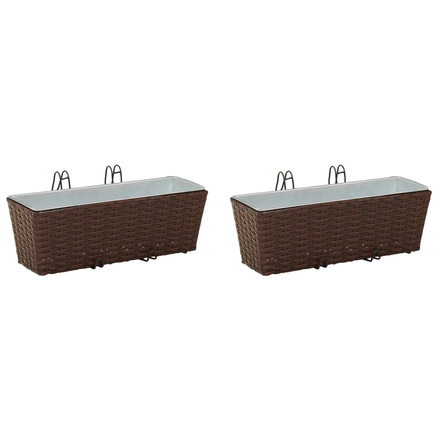 vidaXL Balkon Metall 42026966