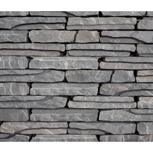 EHL Bergische Mauer Schiefer, 40x17,7x7,7 cm, für Einfassungen und Mauersysteme.