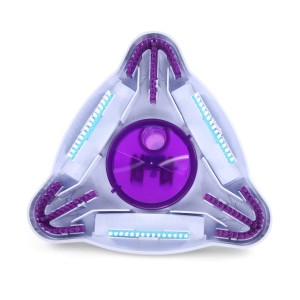 Höfer Chemie Pool Bodensauger Vakuum Deluxe, dreieckiger Poolsauger für die manuelle Reinigung.