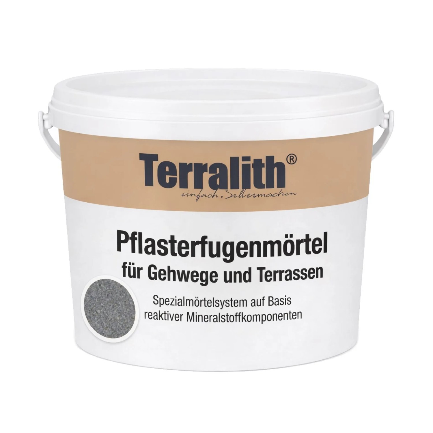 Terralith Drän Pflasterfugenmörtel Steingrau 6295