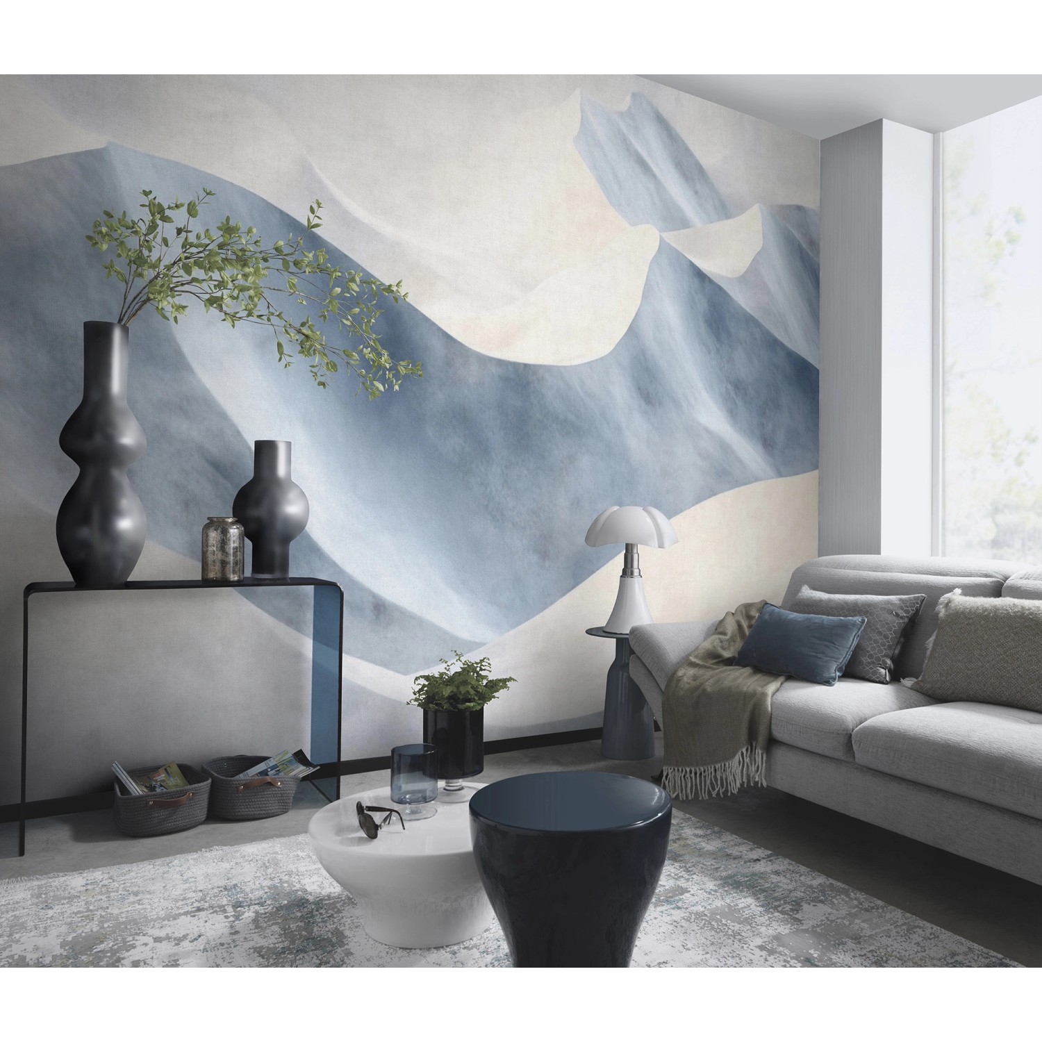 Erismann Vliestapete Fashion for Walls Velvet Dunes Blau FSC®_3