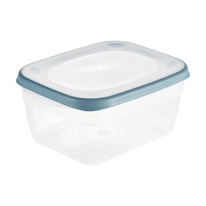 Keeeper Frischhaltedose Franco, 1,8 l, transparent mit blauem Deckel, Vorratsdose.