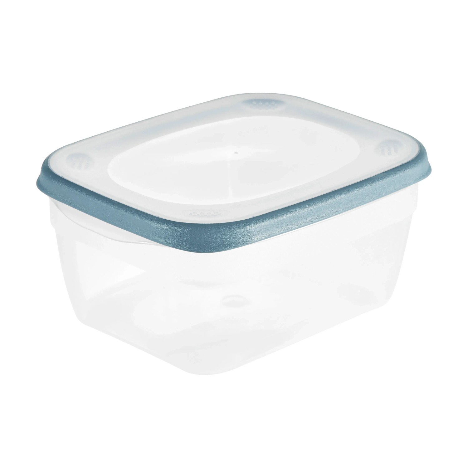 Keeeper Frischhaltedose Franco, 1,8 l, transparent mit blauem Deckel, Vorratsdose.