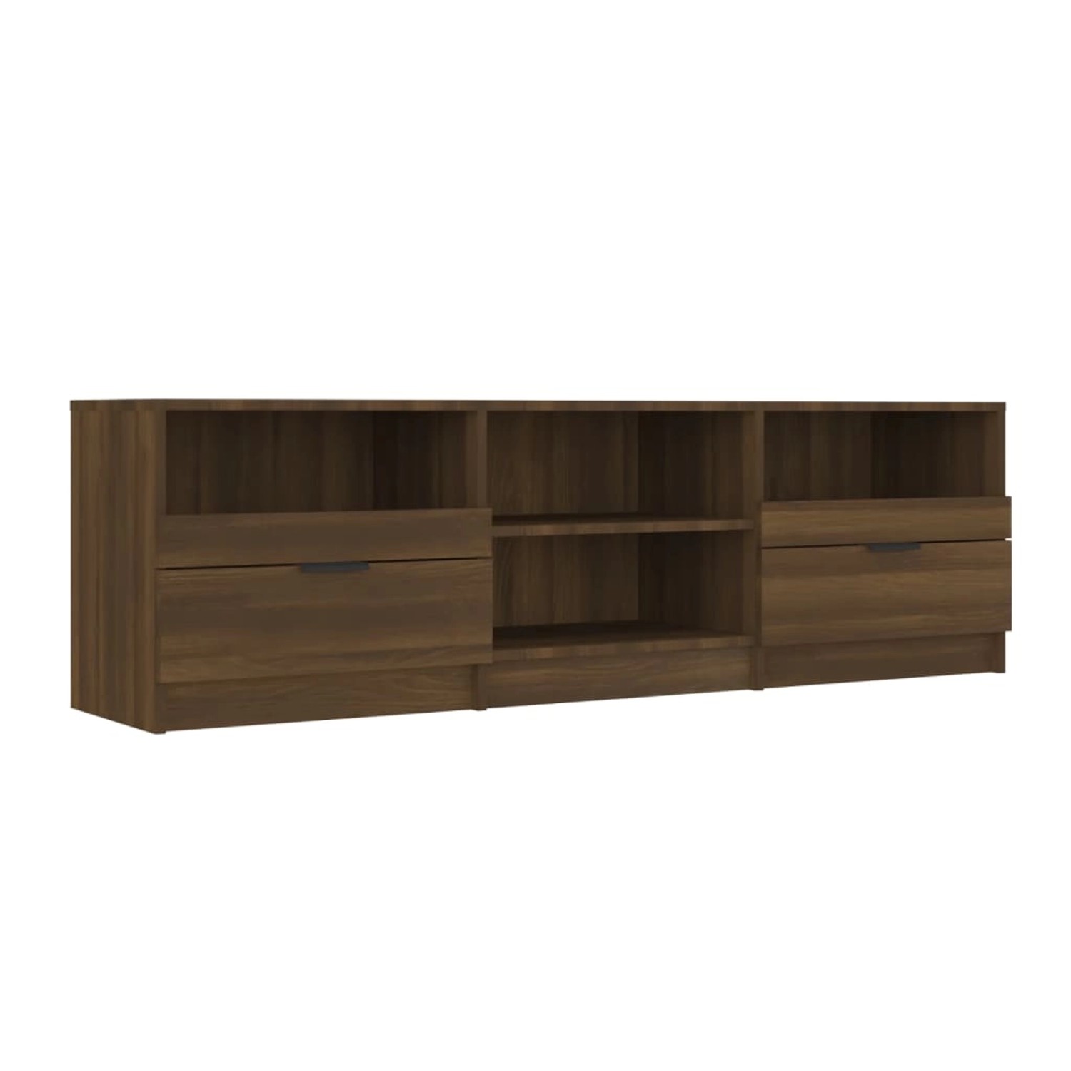 VidaXL TV-Schrank Braun Eichen-Optik 150x33,5x45 cm Holzwerkstoff günstig online kaufen