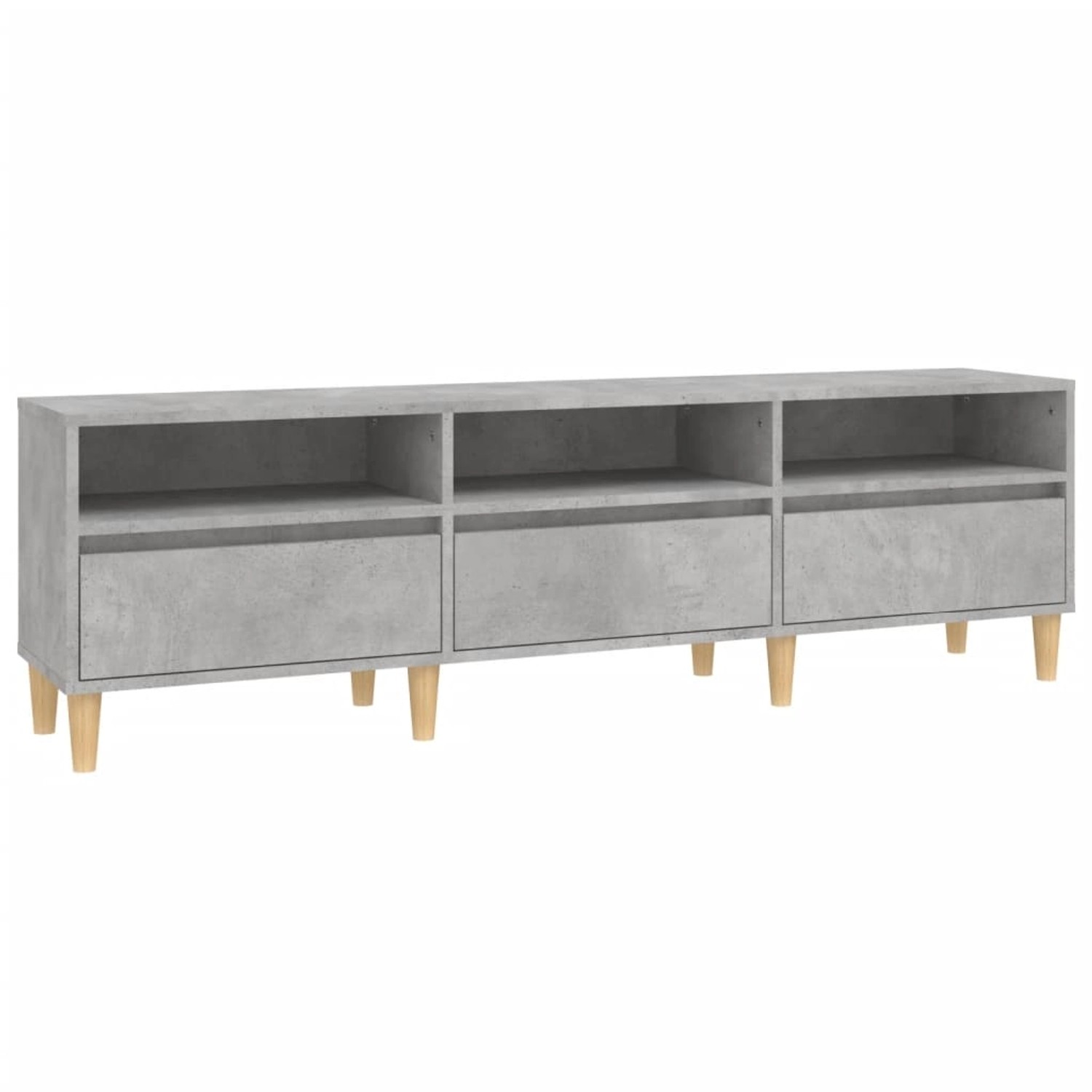 Vidaxl Tv-schrank Betongrau 150x30x44,5 Cm Holzwerkstoff günstig online kaufen