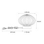 QAZQA Design Tischleuchte Messing mit Opalglas Mochi_4