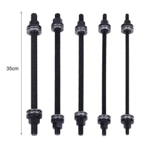 CCLIFE Innenlager-Abzieher Set, 27-teilig, mit Spindeln und Druckstücken für Lagerdosen.