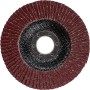 LUX Fächerschleifscheibe Multi Ø 115 mm, Körnung K40 für Winkelschleifer.