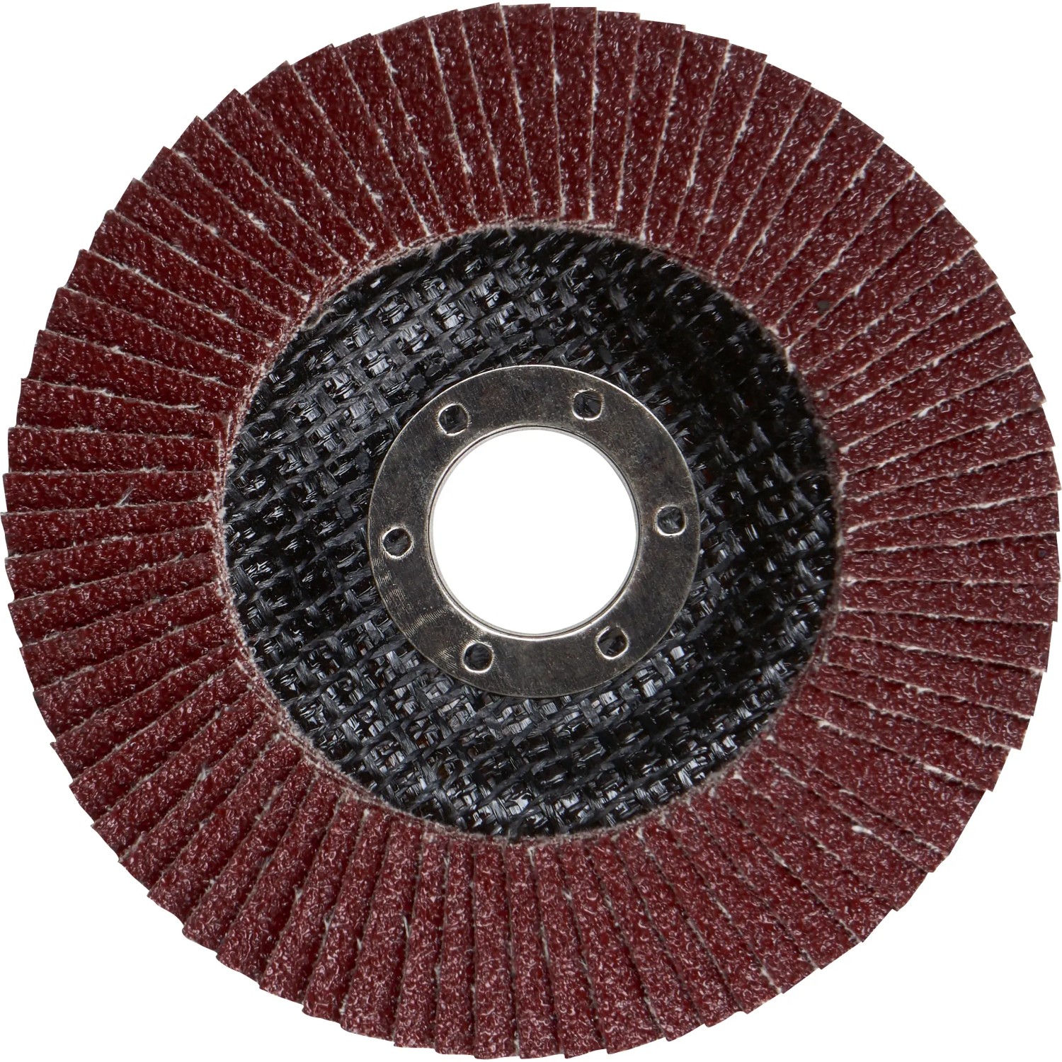 LUX Fächerschleifscheibe Multi Ø 115 mm, Körnung K40 für Winkelschleifer.