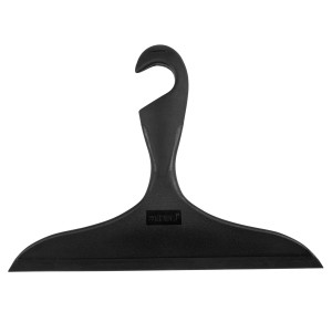 Wenko Badezimmerwischer Loano 23 cm x 17 cm x 2,5 cm Schwarz