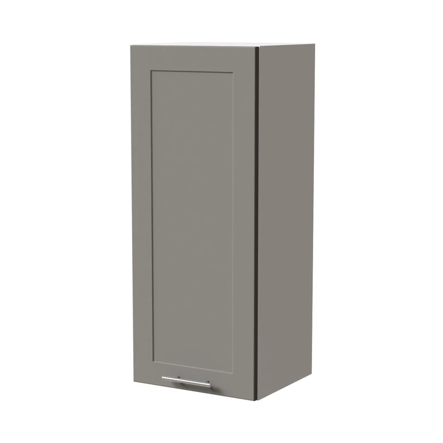 Feldmann-Wohnen Hängeschrank Oslo W4/40 Weiß / Dust Grey Matt 40 / 32,5 / 96cm