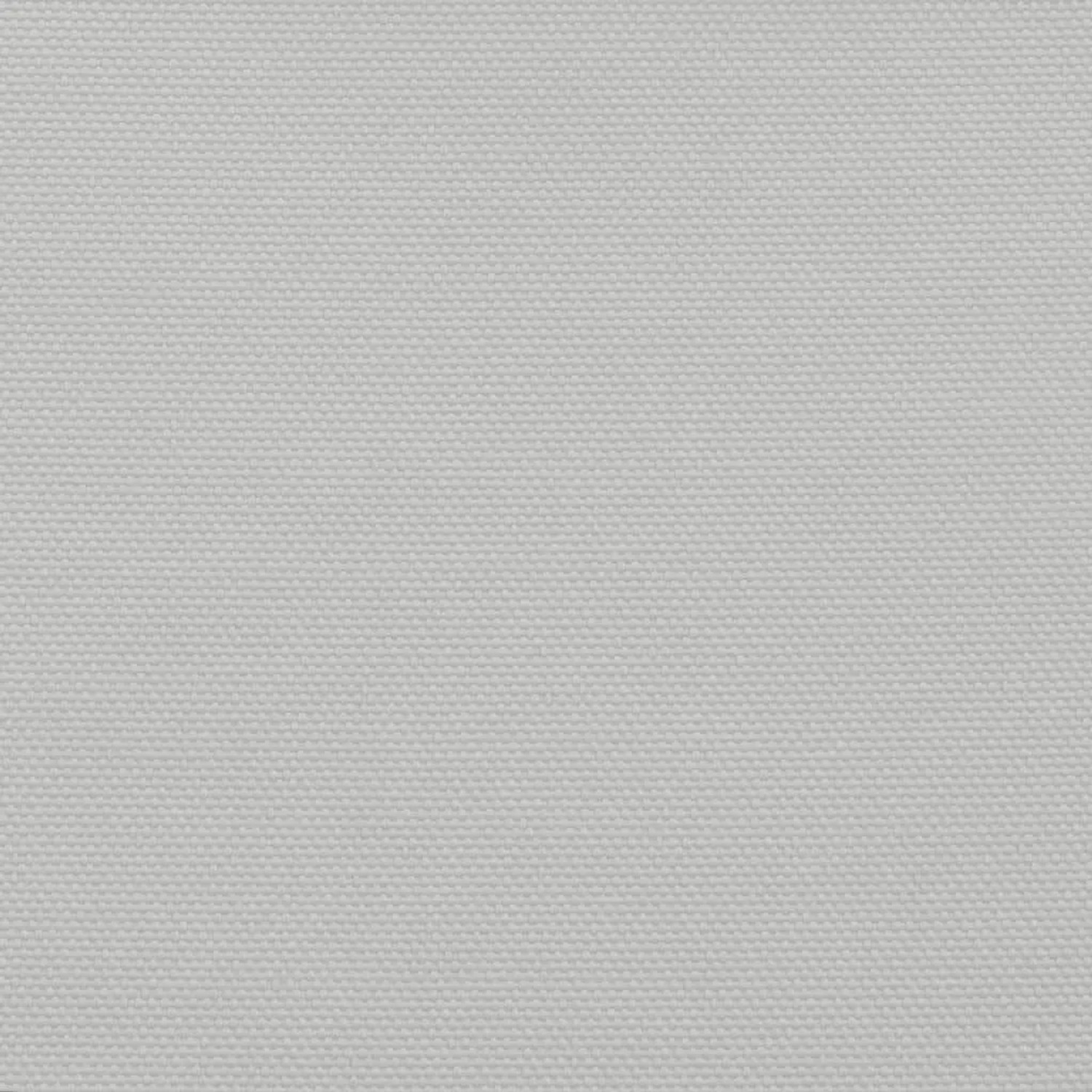Hellgraues, quadratisches Sonnensegel aus Polyester, 3x3 m, Detailaufnahme der Stoffstruktur.