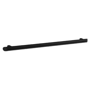 Delabie Haltegriff Be-Line, 900 mm, Aluminium, matt schwarz. Badaccessoire für WC, Dusche und Badewanne.