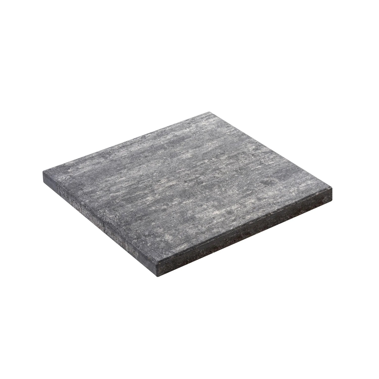 Diephaus Terrassenplatte Aliam Grau-Schwarz 40 cm x 40 cm x 4 cm