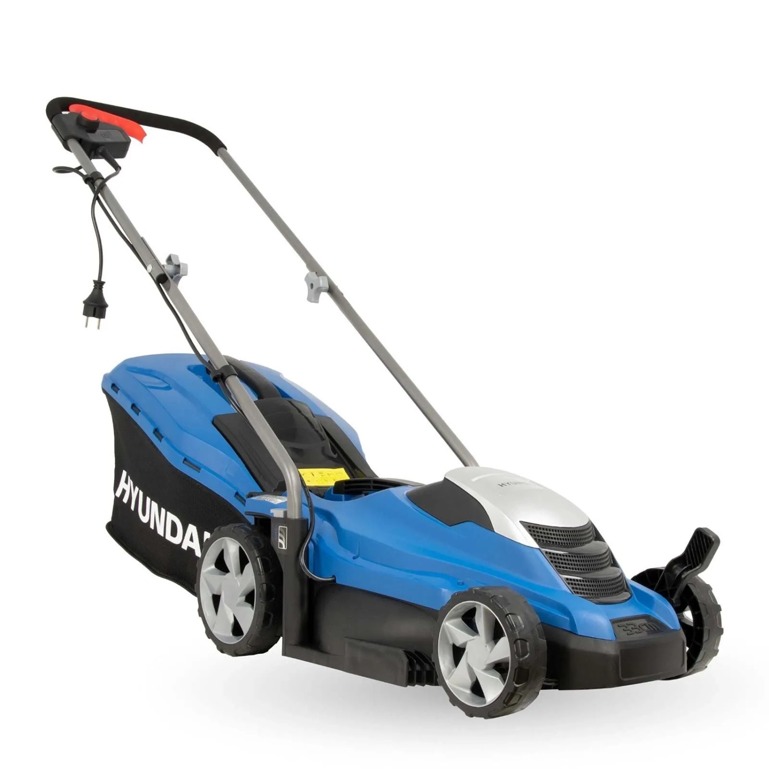 Hyundai Elektro-Rasenmäher LM3301E mit 33 cm Schnittbreite und Mulchfunktion