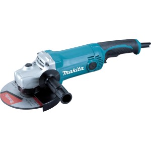 Makita Winkelschleifer GA7050R, 180 mm, 2.000 W mit Schleifscheibe und Zusatzhandgriff.