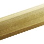 Arcansas Rundrohr, 0,8 cm x 100 cm, Messing-Optik, für dekorative Zwecke und den Baubereich.