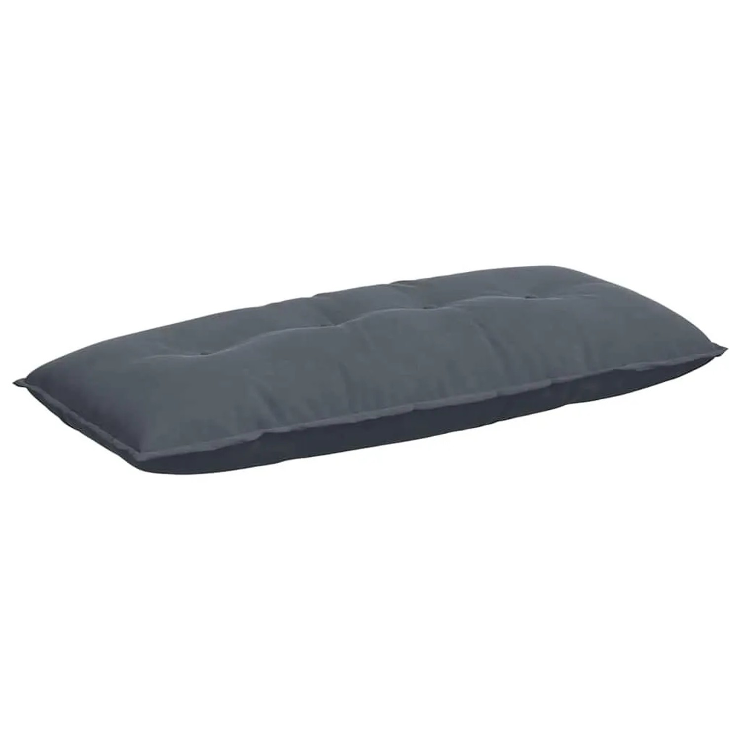 vidaXL Rückenkissen Dunkelgrau 120 x 50 cm Cordstoff 42014805