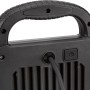 Detailansicht der schwarzen LED Arbeitsleuchte 30W mit Tragegriff und Ein-/Ausschalter.