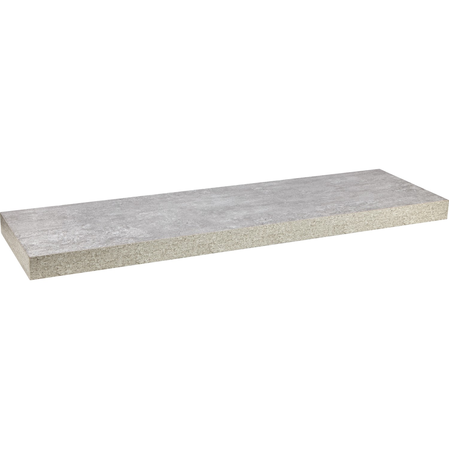 Wandregal Carlton 80 cm x 24 cm x 3,8 cm Beton günstig online kaufen