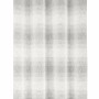Ösenschal Modena Stahl, 245x135 cm, gestreift, für Fenstervorhänge.