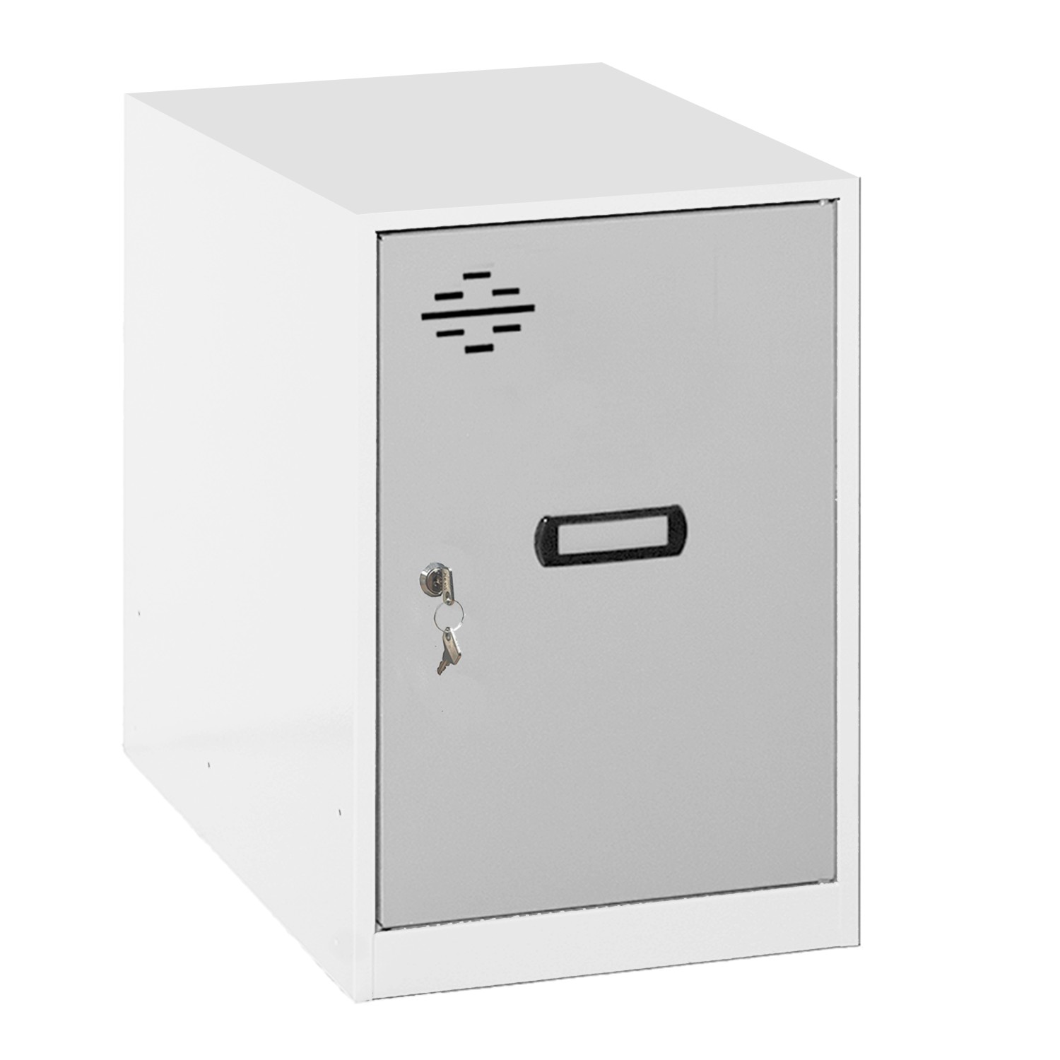 PROREGAL Schließfachwürfel AMEGO HxBxT 47,5 x 40 x 50 cm Ohne Standfüße Gra günstig online kaufen