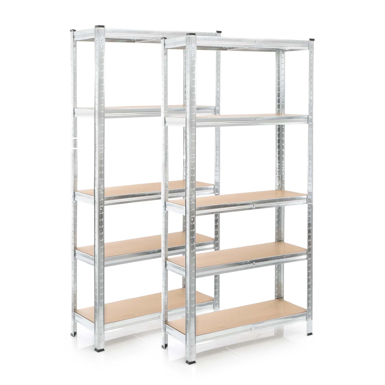 Wiltec Set 2X Schwerlastregal Verzinkt 180X90X30Cm Steckregal 875Kg Werkstatt