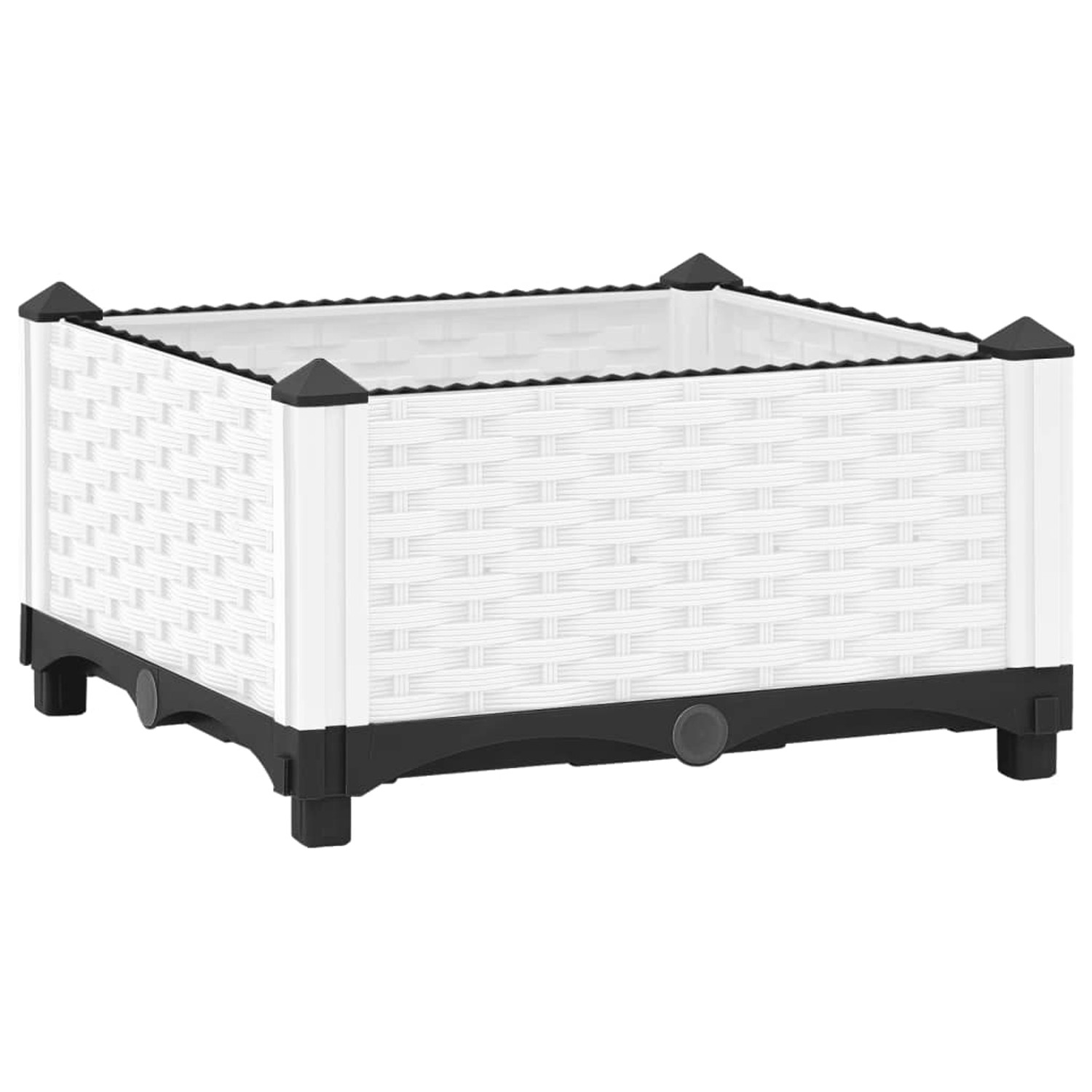 furnicato Hochbeet 40x40x23 cm Polypropylen