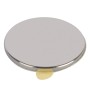 Fix-o-moll Magnetscheibe, selbstklebend, Ø 19mm, silber. Für Pinnwände und mehr.