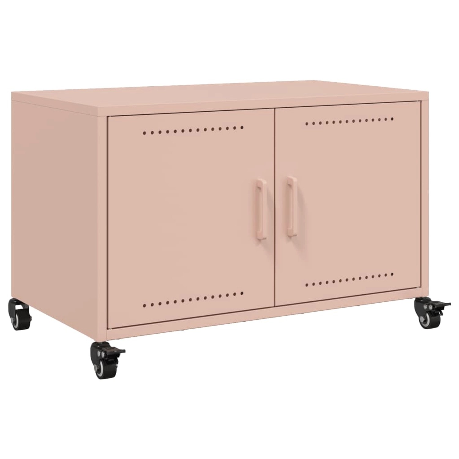 vidaXL TV-Schrank Rosa 68x39x43,5 cm Kaltgewalzter Stahl 846639 günstig online kaufen