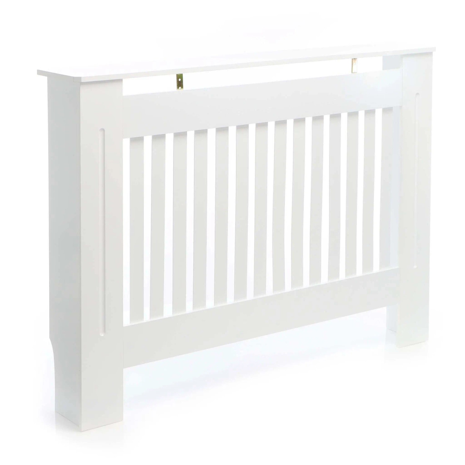 Toboli Heizkörperverkleidung Weiß 112X19X82Cm Mdf Heizkörperabdeckung Heizung