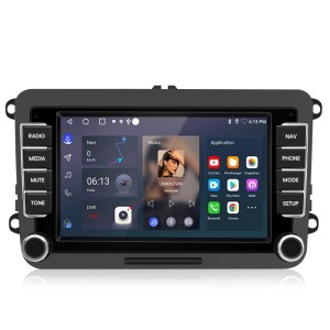 Junsun Autoradio für VW Golf 5/6 & Polo 6R mit Touchscreen, Navigation und Bluetooth.