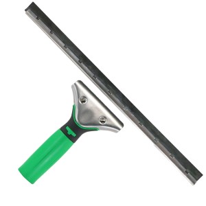 Unger ErgoTec Fensterwischer 35 cm, grün, für streifenfreie Fenster.
