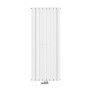 Weißer Emke Heizkörper, 160x62cm, doppelreihig. Flacher Paneelheizkörper für effiziente Wärme.
