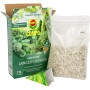 Compo Koniferen Langzeit-Dünger 2kg: Packung und Dünger-Granulat für gesunde, grüne Koniferen.