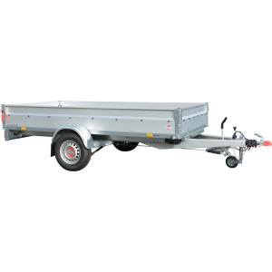 Stema Anhänger Basic ST 1300-30-15.1, gebremst, ideal für Auto & Gewerbe.