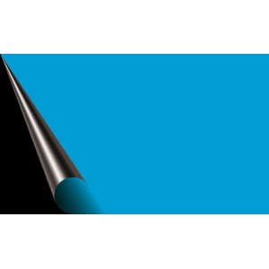 Ebi Fotorückwand, 120x50cm, schwarz-blaue Aquariumrückwand.