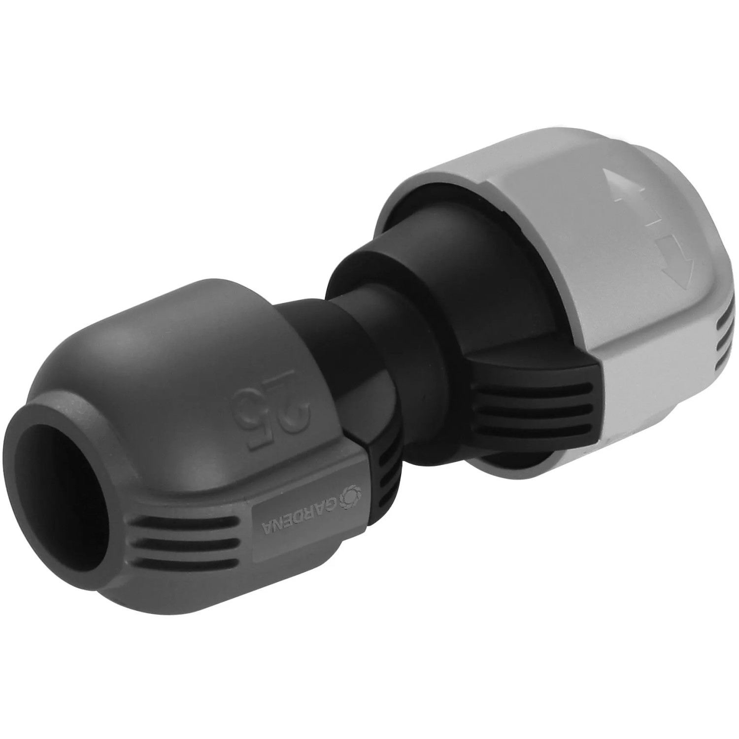 Gardena Reduktionsverbinder 32 mm auf 25 mm für Micro-Drip-Systeme.