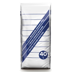 Sack Universal-Blumenerde, torffrei, 40 Liter. Geeignet für Garten, Balkon und Terrasse.