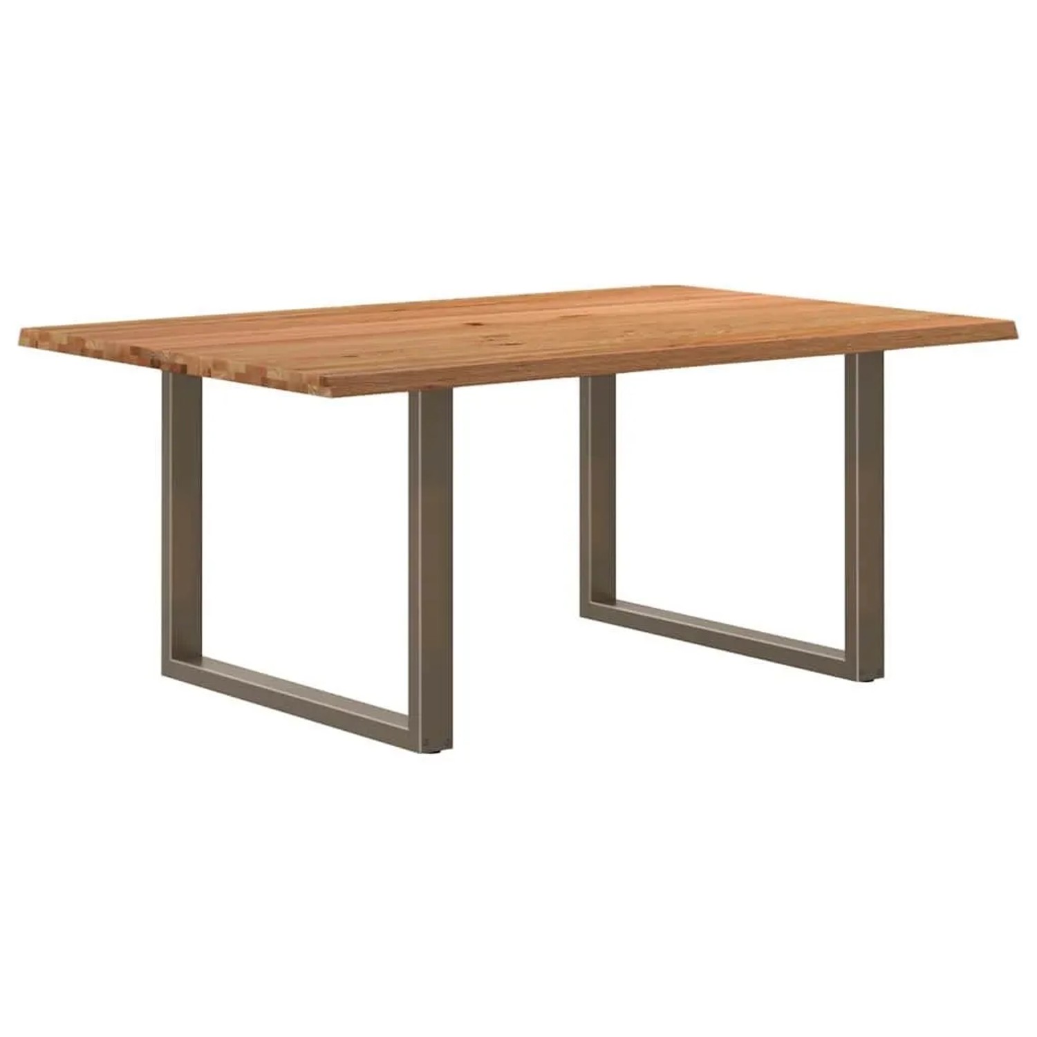 vidaXL Esstisch Hellbraun 180x120x74 cm Massivholz Eiche Rechteckig 3304967 günstig online kaufen