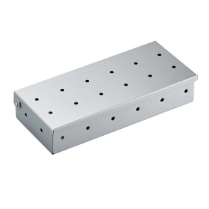 Severin Räucherbox Sevo aus Edelstahl für Elektrogrills, Grillzubehör.