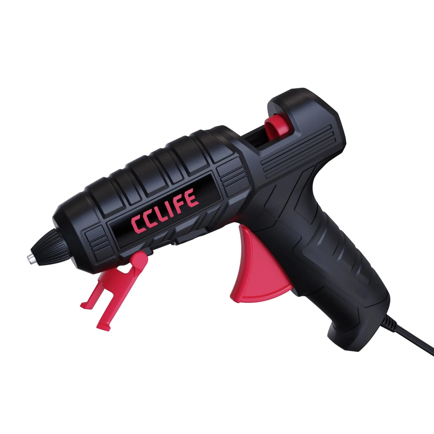 CCLIFE Heißklebepistole 60W mit 30 Klebestiften und Tropfstopp