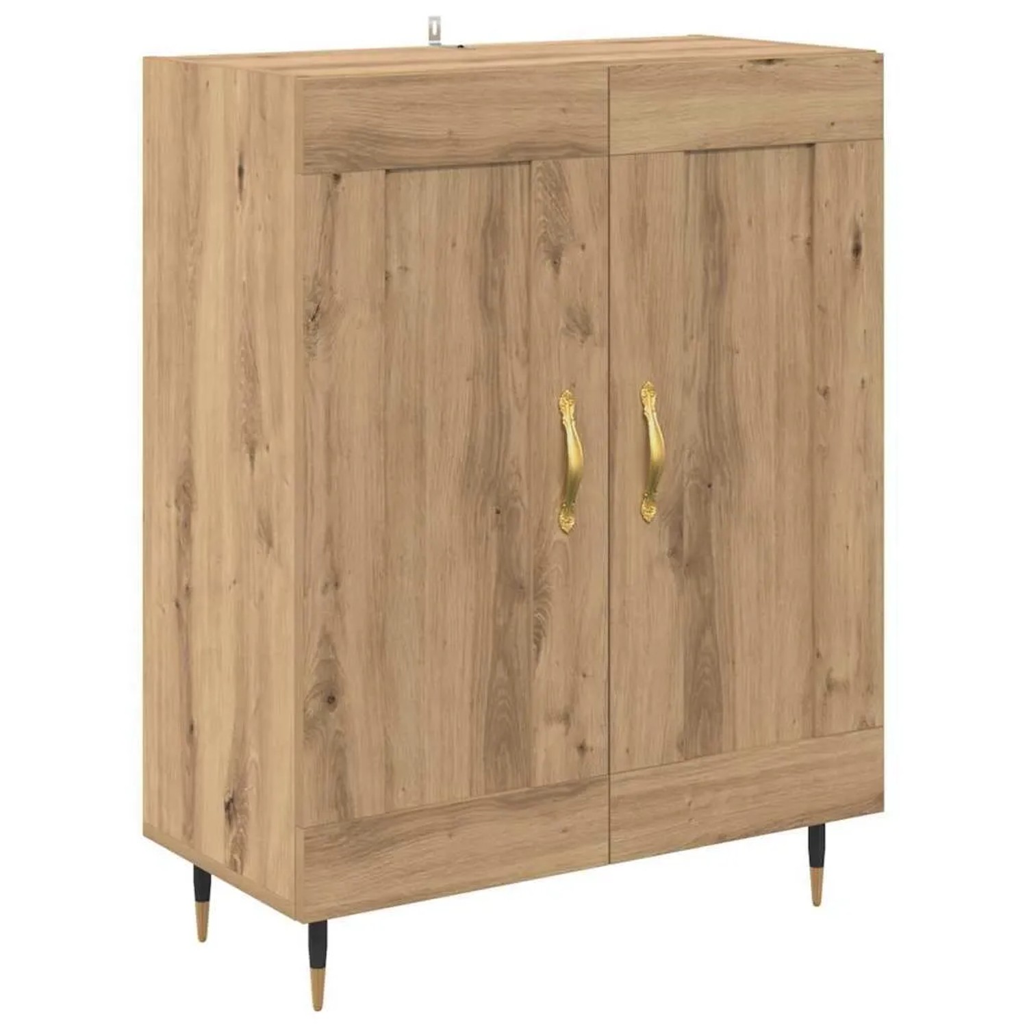 vidaXL Sideboard Artisan-Eiche 69,5 x 34 x 90 cm Holzwerkstoff 881592 günstig online kaufen