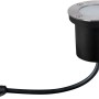 Paulmann Plug & Shine Bodeneinbaustrahler RGBW, runde Außenleuchte mit Kabel und Stecker.