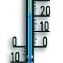Schwarzes TFA Außen-Thermometer Filigran zum Aufhängen.