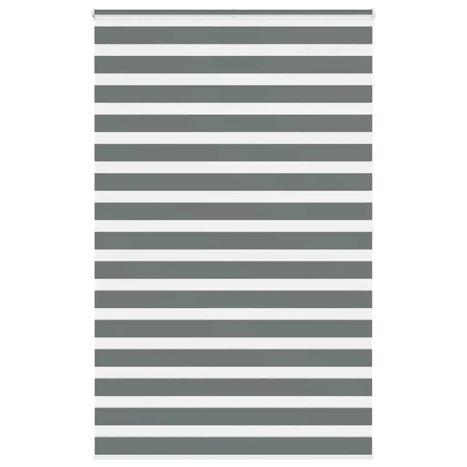 vidaXL Doppelrollo Dunkelgrau 150x200 cm Stoffbreite 145,9 cm Polyester 401 günstig online kaufen