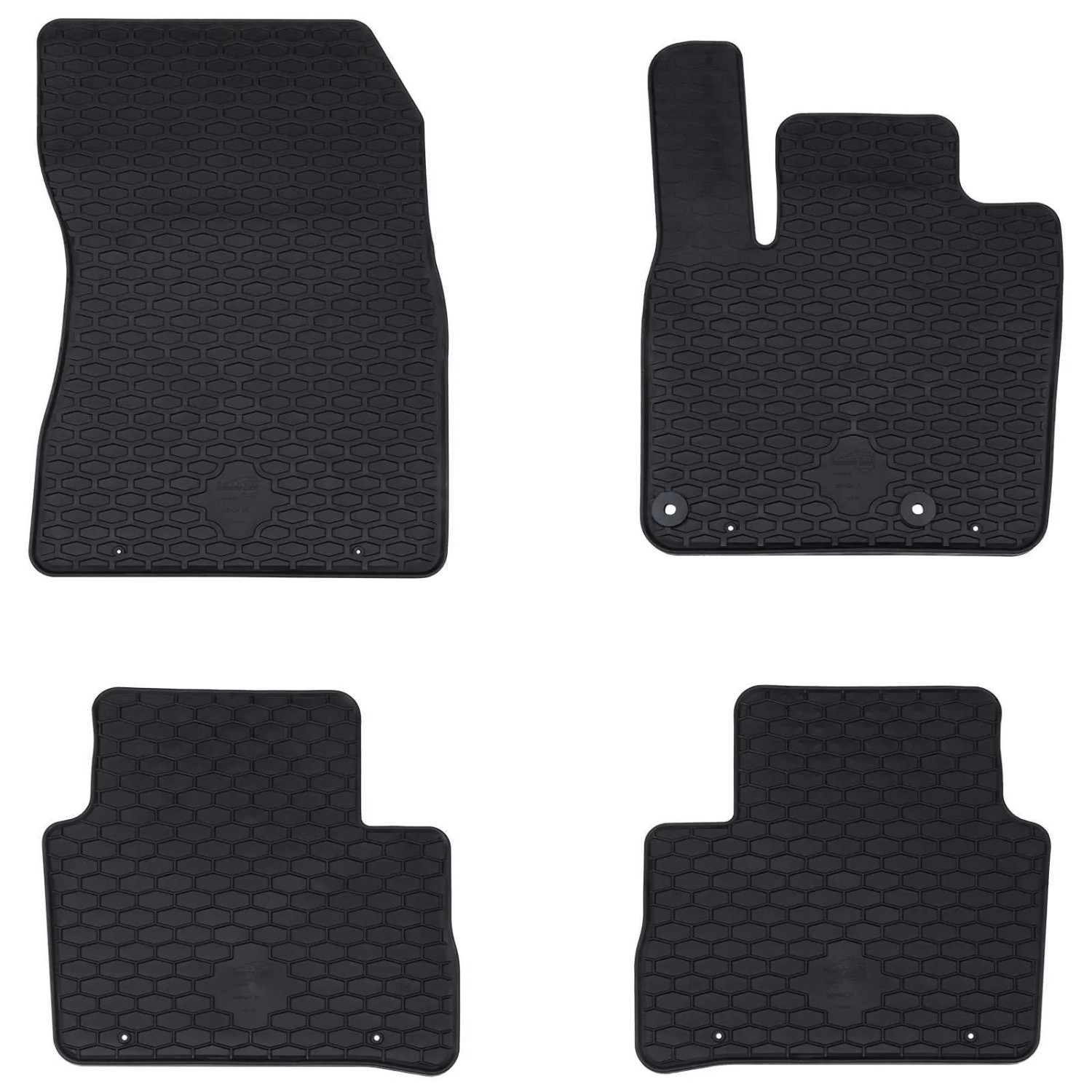vidaXL Autofußmatte 4-Tlg Schwarz Geeignet für Nissan QASHQAI 2021- 42029122