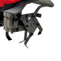 Detailaufnahme der Hackmesser des Einhell Elektro-Grubber GC-RT 7530.