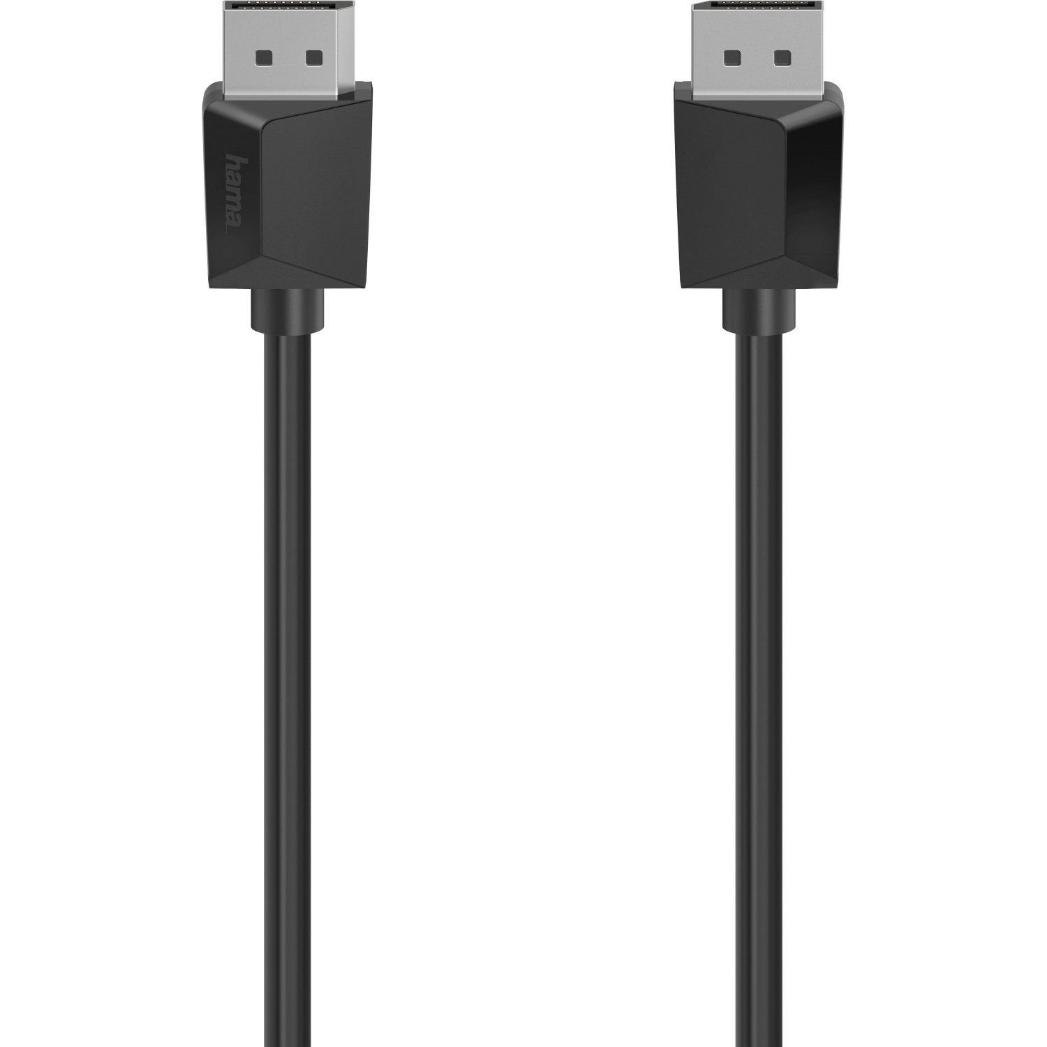 Hama DisplayPort-Kabel DP 1.2 Ultra-HD 4K 1,5 m Schwarz